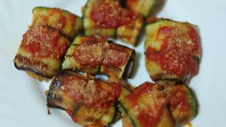 Involtini di zucchine light e vegani [upl. by Willyt]