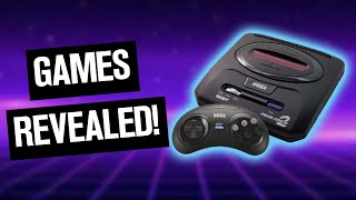 Sega Genesis Mini 2s FULL GAME LINEUP ITS HUGE [upl. by Anirt492]