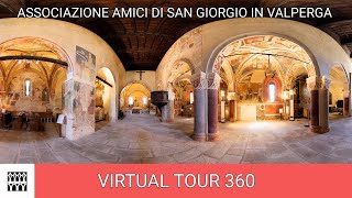 Tour virtuale 360 Chiesa di San Giorgio in Valperga [upl. by Zampardi756]