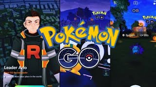 Raid Leader Arlo Team Rocket Leader in Pokemon GO Indonesia [upl. by Greg]