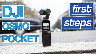 DJI Osmo Pocket beginners guide  tips and tricks  english tutorial [upl. by Xena]