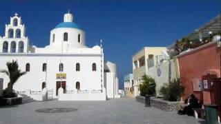 Church of Panagia Oia Santorini Cyclades Greece Europe [upl. by Einaffit]