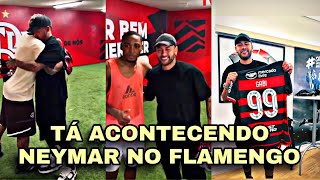 BOMBA 💣 Neymar no Flamengo já é uma REALIDADE [upl. by Nosyerg]