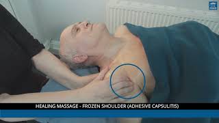 Massage Treatment for Frozen Shoulder Adhesive Capsulitis [upl. by Aitekram879]