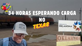 34 HORAS ESPERANDO CARGA NO TEXAS 🇺🇸 [upl. by Mari]