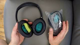 HOW TO  Replace Bose Headphones Ear Pads Cushions QC35 II QC25 QC15 AE2 AE2I AE2w [upl. by Lawry515]