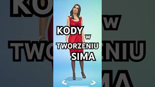 Kody w CAS które warto znać thesims4 sims4 sims thesims [upl. by Llebyram]