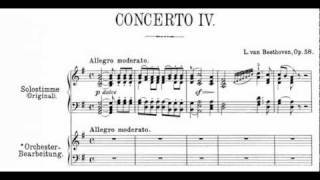 Opening bars of Beethovens 4th Concerto  Robert Levin [upl. by Cibis]