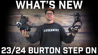 Whats New Burton Step On For The 2324 Season [upl. by Isabeau]