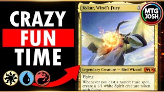 Kykar Winds Fury TOKENS in Historic Brawl [upl. by Ecnarf]