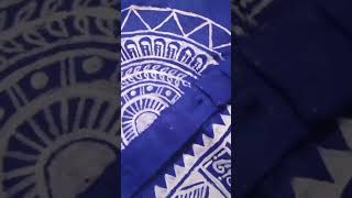 Panjabi designHand painted Panjabi mandala design😱artfabricartviralvideotrandingshortsvideo [upl. by Ado]