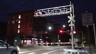 Trimet 325 East Century Blvd RR Crossing Hillsboro OR [upl. by Kruse806]