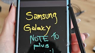 Samsung Galaxy Note 10 Plus  Mint Condition [upl. by Seitz106]