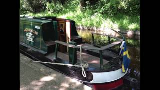 Narrow Boat Canal Tour Llangollen [upl. by Anneirb]