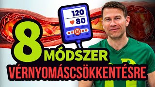 Gyógyszermentes vérnyomás csökkentés 8 leghatékonyabb természetes módszer [upl. by Galina135]