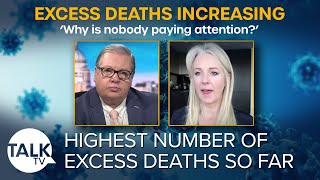 Isabel Oakeshott questions excess deaths statistics Why is nobody paying attention now [upl. by Yrrak]