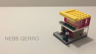 LEGO SEMBO BLOCK SD 6602  MINI STREET  MCDONALDS [upl. by Pinette]