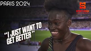 Paris 2024  Jamaicas Junelle Bromfield quotI just want to get betterquot  SportsMax [upl. by Levison]