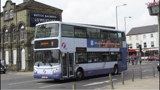 Trains amp Buses at Lowestoft  June 2017 [upl. by Kaiulani]