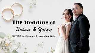 THE WEDDING BRIAN DAN YOLAN [upl. by Korman]