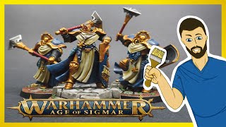 HOW TO PAINT Stormcast Eternal Sequitors Warhammer [upl. by Adaiha720]