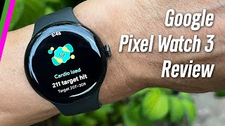 Pixel Watch 3 InDepth Review  Big on Size AND Features [upl. by Sualokin570]