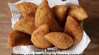 Risoles com Recheio de frango cremoso  Quero cozinhar [upl. by Rollecnahc328]