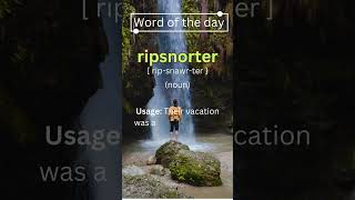 Word of the day  ripsnorter  The Practical Post  english  thepracticalpost [upl. by Bever]