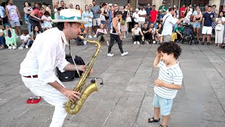 Sarà perché ti amo 🇮🇹 Ricchi e Poveri  Saxophone Cover Daniele Vitale [upl. by Peedus270]