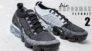 NIKE Air VAPORMAX Flyknit 2 UNBOXING  CLOSER LOOK 2019 vapormax nike flyknit2 shoes [upl. by Haceber]