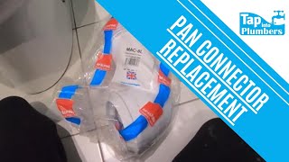 Toilet pan connector replacement [upl. by Ydniahs821]