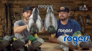 Painted Head Mallard Drake Decoy Comparison [upl. by Magocsi354]