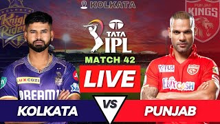 Live KKR vs PBKS IPL 2024 Match  Punjab vs Kolkata Live Match Score  IPL Live Score amp Commentary [upl. by Amron]