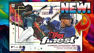 NEW RELEASE 2024 TOPPS FINEST BASEBALL CARDS [upl. by Faydra]