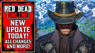 The NEW Red Dead Online UPDATE Today RDR2 [upl. by Nolyarg]