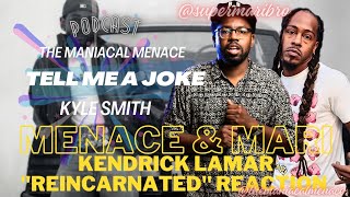 KENDRICK LAMAR  quotREINCARNATEDquot REACTION VIDEO FIRST LISTEN [upl. by Nicolis9]