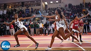 Womens 4x400  2019 NCAA Indoor Track and Field Championship [upl. by Nosaes]