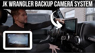 iBeam Backup Camera Installation  2007  2018 Jeep Wrangler JK [upl. by Ahsenor]