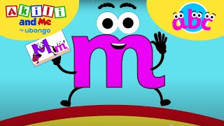 MEET THE ALPHABET Letter A  M  Learn the Alphabet with Akili  African Educational Cartoons [upl. by Rather]