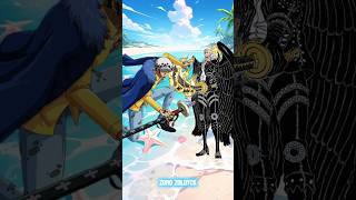 Trafalgar Law vs Yonko Commanders  whoisstrongest law zoro sanji onepiece shorts [upl. by Ianteen193]