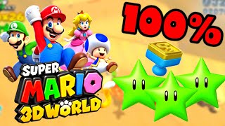 Bowser2 Plessies Dune Downhill 🎪 Super Mario 3D World Switch  Wii U 🎪 All Green Stars  Stamp [upl. by Nosnar]