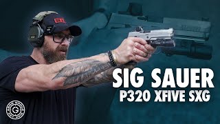 Range Time  SIG SAUER P320 XFIVE SXG [upl. by Nanoc]