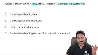 Which of the following is not a clinical feature of lateral pontine syndrome [upl. by Eldridge311]