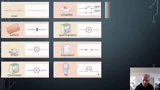 Symbolen in een stroomkringschakelschema [upl. by Yntirb110]