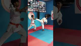 Kumite practice ipon point jsj trending jsjkarateacademy [upl. by Koller]