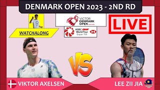 VIKTOR GIVES WO AGAIN LEE ZII JIA 🇲🇾 vs VIKTOR AXELSEN 🇩🇰  Denmark Open 2023 Reaction [upl. by Siekram666]