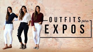 Outfits para Expos en la Universidad  Fashaddicti [upl. by Julianne]