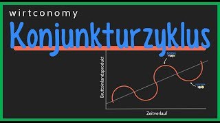 Konjunkturzyklus einfach erklärt  Konjunkturphasen und Indikatoren  VWL  wirtconomy [upl. by Daenis]