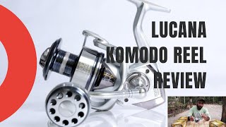 LUCANA KOMODO 5000 FISHING REEL UNBOXING TACKLON FISHING MALAYALAM REVIEW [upl. by Janifer]