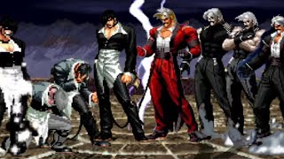 KOF Mugen Orochi Iori Team VS Rugal Team [upl. by Ahsemad]